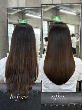 ノア 奈良駅前店(NoA) noa___hikaru　髪質改善 ストレート 前髪ストレート