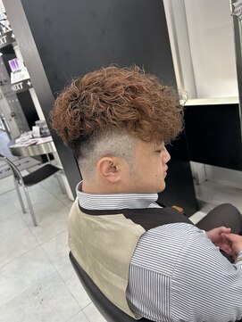 ネクスト 静岡店(NEXT) スペインカール　ブリーチなしブラウン