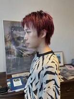 ヘアー アイス ルーチェ(HAIR ICI LUCE) メンズショート/ハイトーン/束感ショート/大野