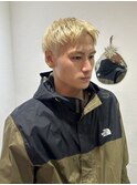 【スパイキーショート×Blondecolor】