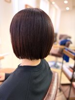 ナチュラル 仙台駅前店(Natural)&nbsp;ミニボブ　艶髪ピンクブラウンカラー