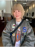 ブロンドベージュ/ダブルカラーインナーカラーケアブリーチ