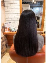 ヘアメイク フレンシア(hair make flencia)&nbsp;驚きのツヤとまとまり！美髪ストレート【105スタイル】