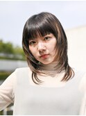 レイヤーカット／デザインカラー/26ss