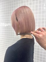 アンジェリカラボ(ANGELICA LABO) ケアブリーチ×ピンクベージュ