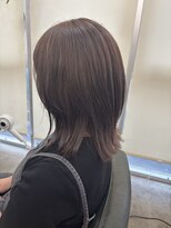 ヘアメイク デザート(HAIR MAKE DESART)&nbsp;木村法子【ブルーベリーパープル×くびれ外ハネボブ】