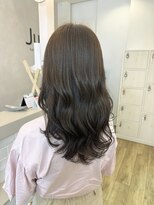 ジュエ ヘアー デザイン(Jue hair design)&nbsp;夏透明感カラー/オリーブグレージュ/ロング/20代/30代/知立/刈谷