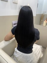 シュヴーブリヤン(cheveux brillants) 【美髪縮毛矯正で作る再現性100%な艶髪】暗髪ストレートロング
