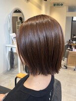 ガレリアエレガンテ 徳重店(GALLARIAElegante)&nbsp;◎ツヤ感ブラウン×まとまりボブ◎