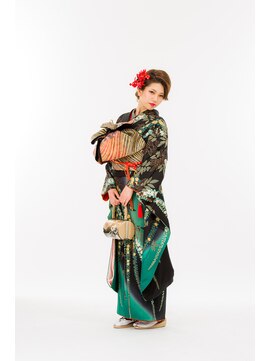 ブラックキャンディー(BLACK CANDY) 成人式花魁スタイル