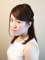 アイディアルヘアー ボニート(idealhair bonito) ちょっぴり大人なナチュラルハーフアップ