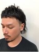 ショートバングウルフヘア