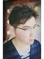 ワークス(WORKS)&nbsp;【WORKS】☆メンズ外国人風パーマ☆