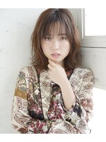 モザイク(MOSAIQUE) 【東三国/新大阪】秋冬ミディアム透明感ウエットヘア