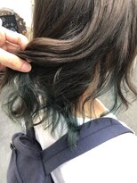 ビヨンドイー(beyond E)&nbsp;インナーカラーハイライトエメラルド