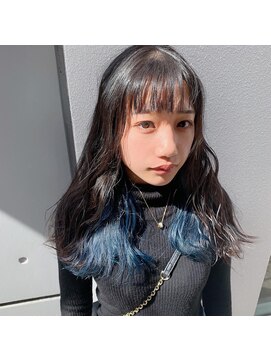 プシューケ(Hair salon PSYCHE) イヤリングインナーカラー