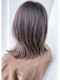 イヤリングカラー×切りっぱなしレイヤーロブby柴立吉之助