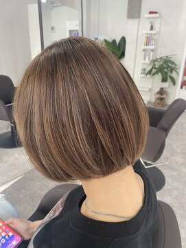 ウィズ(WITH) ハイライトボブ