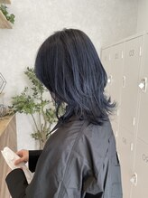 アグ ヘアー グローブ 八日市店(Agu hair grove) 発色も透け感も◎ブルーウルフ