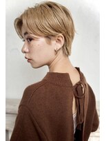 アール 北千住店(ar) 刈り上げ女子/ハンサムショート/ハイライトカラー/北千住