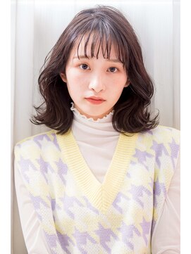 フィガロ デュデュ 新石切店(Figaro DOU DOU) くびれヘアシースルーバング