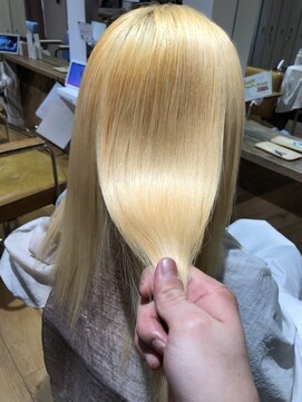 アヴァンス 天王寺店(AVANCE.) 髪質改善×ハイトーンカラー