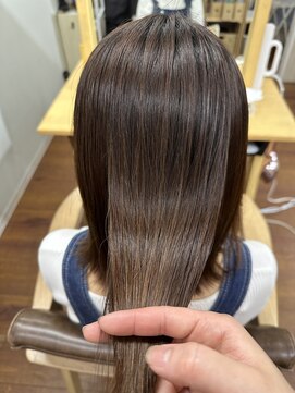 リミエ(RIMIE) #酸性ストレート#髪質改善美容室#都島#ハイライト