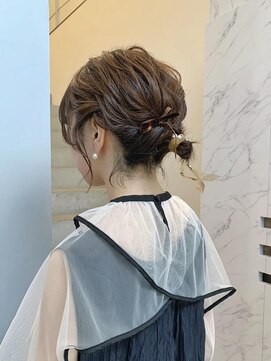 クリアーオブヘアー 一社店(clear OF HAIR) ボブでもできるアップヘア