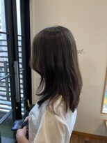 ディッシュ 五反田(dish) 五反田駅美容院☆レイヤーカット/アッシュベージュ