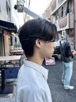 オムファミーユラグ(homme, famille raugh) ニュアンスパーマ