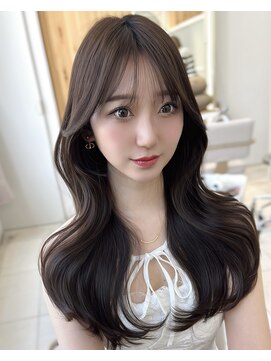 アフロートリノ(AFLOAT Leino) 大人可愛い韓国レイヤー　顔まわり前髪似合わせ小顔ヘア#