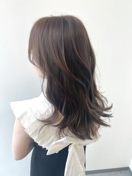 アルドーレフィエロ シンサイバシ(Ardore fiero shinsaibashi) ブリーチなしダブルカラー☆マロンベージュ