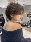 福岡で叶う大人美人ショート/小顔ショート/ネビージュ/ボブルフ