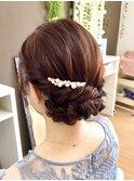 ゆる下めアップ【品川/ヘアセット】