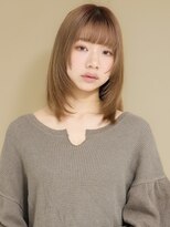 エンタク 新宿(enntaku)&nbsp;マロンベージュ/Aラインボブ/かきあげ/インナーカラー[新宿駅]