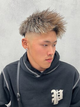 ルースト 西院店(ROOST) パイルツイスト×ホワイトハイライト