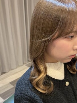 ランソ(RUNSO) イメチェンヘアスタイル♪インナーカラー×メルティカラー