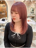 ■着物ヘアメルティカラーフェミニンロング似合わせカット17
