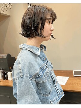 ヨーク(yoke) ミニボブ/ボブパーマ/オリーブベージュ