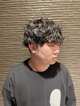 浪漫館 アールズコート(R's Court) 波巻きミックスパーマ @木原 2.6