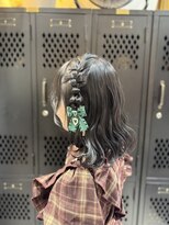 ヴァイス 渋谷店(VAICE)&nbsp;ライブ前ヘアセット/編みたらし/三つ編みアレンジ