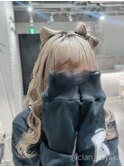 キティちゃんヘア/心斎橋ヘアセット