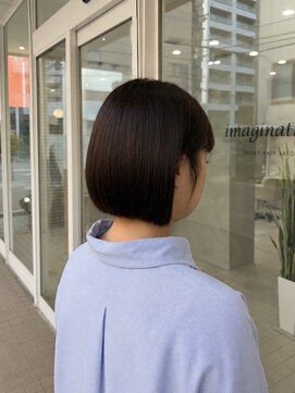 コレル(KORELLE) 透明感ラベンダーグレーボブ