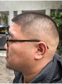 バズカット坊主フェードスキンフェード