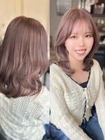 ルアナ 名古屋店(Luana) ブリーチでつくるミディアムミルクティー*名古屋*亀島*植田