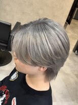 ORIGIN大須/上前津/パーマ/ハイトーン/メンズ特化【オリジン】【6/5 NEW OPEN(予定)】&nbsp;シルバーカラー