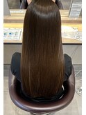 超高濃度水素ケアカラー+髪質改善トリートメント
