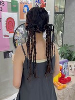 ウム(umu.)&nbsp;ヘアアレンジ/ヘアセット/カチモリヘア/リボンヘア
