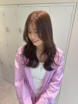 ネウィ 八王子(newi) 韓国風レイヤー ナチュラルブラウン