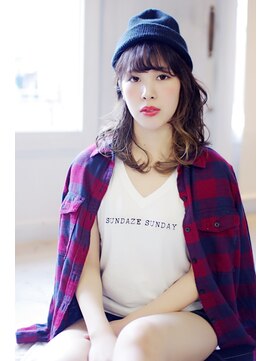 ヘアリゾート ラグーン(hair+resort lagoon) やわ色！グラデーショングレージュカラー